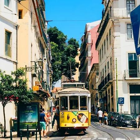 Alfama Views In Historical *