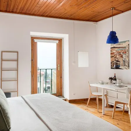 Alfama Views In Historical *